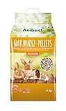 Anibest Kleintierpellets, 100% natürliche Einstreu für Kaninchen, Hamster,...