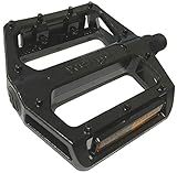 Wellgo 2DU Lager – B087 Plattform 9/16 Zoll Pedal, Schwarz