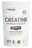 Creatin Pulver 1kg / 1000 g reines Creatin Monohydrat Pulver in mikronisierter...