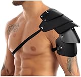 SJTJSPX Mittelalter Leder Schulter Rüstung Schulterschutz Wikinger Cosplay...