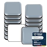 VABNEER Möbelgleiter, 16 Stück PTFE Teflon Quadrat Selbstklebende...