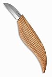 BeaverCraft Schnitzmesser C2 Schnitzmesser zum Schnitzen feiner Holzspäne und...