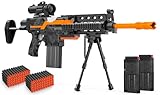 Elektrisches Spielzeuggewehr für Nerf Sniper mit Zielfernrohr, 3 Modi,...