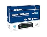 EDISION Picco T265 Plus Terrestrischer DVB-T2 & Kabel-Receiver DVB-C H.265 HEVC...