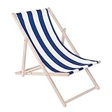 Muntel Klappstuhl Liegestuhl klappbar aus Massivholz, Sonnenliege für Garten,...
