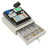 Registrierkasse Kassensystem mit Kassenschublade, 48 Tasten und zwei Displays...