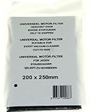 Universal zuschneidbar Motorfilter Motor Filter Staubsaugerfilter für...