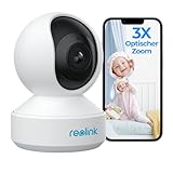 Reolink 5MP PTZ WLAN Überwachungskamera Innen, 2,4/5 GHz WiFi Baby Monitor mit...