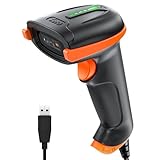 Tera Barcode Scanner 1D 2D QR Wired Handscanner Kabelgebundenes...