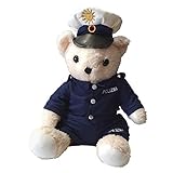 Polizei-Teddy - Plüsch Polizeibär in Uniform