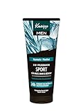 Kneipp MEN 2 in 1 Dusche Sport - Duschgel & Shampoo mit natürlichem Kühleffekt...