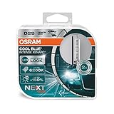 OSRAM Xenarc Cool Blue Intense D2S, +150 Prozent Mehr Helligkeit, Bis Zu 6.200...