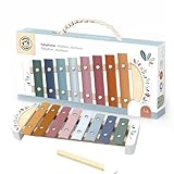 Speedy Monkey Xylophon 26,9x11,3x2,5cm bunt, Holz Spielzeug für Kinder,...