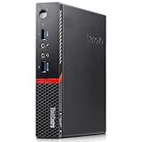 Lenovo ThinkCentre M900 Tiny PC Mini Computer, Prozessor Intel i7-6700T, 8 GB...