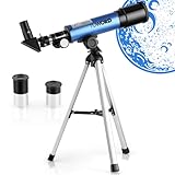 Tuword Kinder Teleskop 360/50 Astronomisches Teleskope Fernrohr 90X HD Refraktor...
