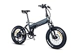 moma bikes Elektrische, E-Fat 20' PRO, Shimano 8 Gänge, Hydraulische...