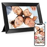 Frameo 10,1 Zoll WiFi Digitaler Bilderrahmen, 1280x800 HD IPS Touchscreen Foto...