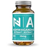 Ashwaganda Extrakt 120 Kapseln - 500mg pro Tagesdosis (2 Kapseln) - verwendeter...