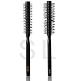 vinsk® Bartbürste S | Rundbrüste für Bart und Haare | Haarbürste klein rund...