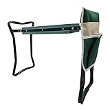 CROSSFER® Kniebank für Gartenarbeit Belastbarkeit 150KG, Gartenhocker Klappbar...