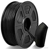 TECBEARS ABS Filament 1.75mm 1KG Schwarz, 3D Drucker Filament für Anti-Warping,...