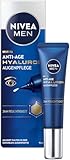 NIVEA MEN Anti-Age Hyaluron Augenpflege, straffende Augencreme gegen Falten und...