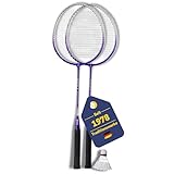 Best Sporting Badminton Schläger Set I Hochwertige Federballschläger aus...