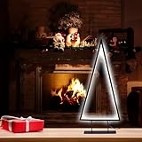 Carlo Milano LED Lichterbaum innen: Design-Metall-Weihnachtsbaum, 141 LEDs, 70...