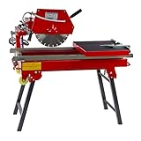 DEMA Steinsäge Fliesensäge Fliesenschneider 350 mm – Nassschnitt, 2000 W,...