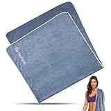 WINKIO Fitness Handtuch 140x70cm, Sporthandtuch Fitnessstudio, Rutschfest...