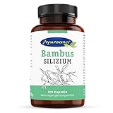 Bambus Silizium Kapseln (120 Stück) Stärkungsmittel für Haut, Haare, Nägel...