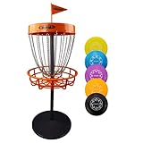 Guru Disc Golf Mini Basket Set, Mini Discgolf Korb, 5 Mini-Discs, Indoor &...