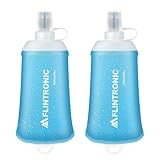 flintronic TPU Faltbarer Trinkflaschen, 2PCS Soft Flask, BPA-Frei, Sportflasche...