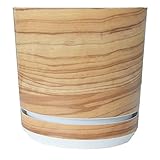 KORAD Blumentopf mit untersatzer - Muster 047 Bambus - 26 cm - Pflanzkübel aus...