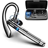 Bluetooth Headset mit Mikrofon, V6.1 In Ear Freisprech Handy Kabellos Kopfhörer...