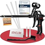 ATHELON® PU Schaumpistole - Ergonomische Bauschaumpistole mit...
