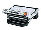 Tefal OptiGrill Kontaktgrill, 6 automatische Programme, Garstufenanzeige, passt...