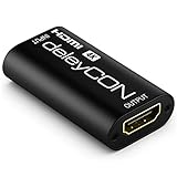 deleyCON 4K HDMI 2.0 Repeater Signal Verstärker Buchse 4K UHD 2160p@60Hz Full...