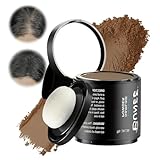 10g Haaransatz Puder mit Spiegel Schwamm,wasserfestes Haarpuder für einen...
