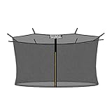 Baunsal® Trampolin Sicherheitsnetz Ø 305 cm (JS-IN) für 8 Netzstange...