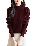 Chanyarn 100% Merinowolle Pullover Damen Winter Stehkragen First-Line Ready to...