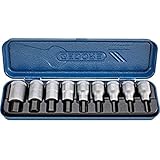 GEDORE 19 PA Schraubendreher-Satz 1/2' 9-tlg Innen-6-kt ZOLL