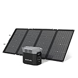 EcoFlow DELTA 2 tragbare Powerstation mit 220W Solar Panel, balkonkraftwerk mit...