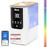 Levoit Top-Fill Luftbefeuchter, Smart Humidifier, Warm&Kalter Nebel max 550...