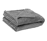 ENGLISH HOME Kuscheldecke, Flauschig Decke, Flanell Fleecedecke, Warm Wolldecke,...
