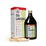 Tai Ginseng Tonikum 500 ml - Ginseng Wurzel Extrakt mit B-Vitaminen & Weißdorn...