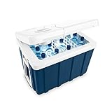 Mobicool MQ40W AC/DC - tragbare elektrische Kühlbox mit Rollen, 39 Liter, 12 V...