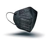 atemious PRO 2 BLACK FFP2 Maske schwarz einzeln verpackt EN 149:2001+A1:2009 CE...