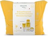 WELEDA Bio Baby Geschenk Set - Babypflege Naturkosmetik Geschenk Wickeltasche...