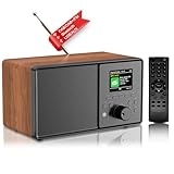PAZEAU DAB+/FM Digitalradio mit Bluetooth 5.0,DAB Plus Nostalgie...